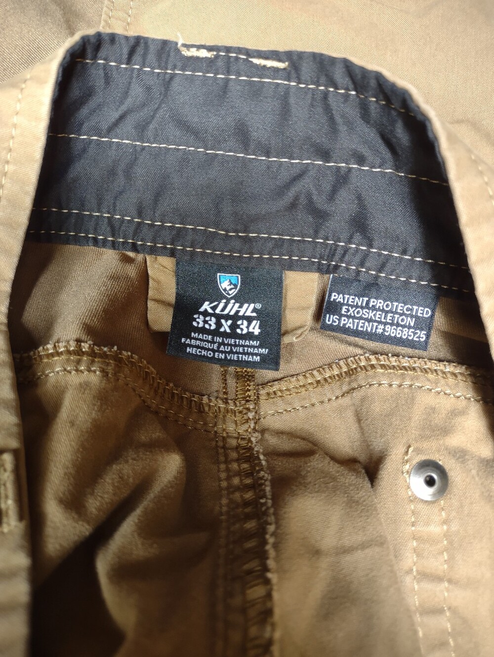 KÜHL Radikl Pants, Men's 33/34 - Picture 3 of 3
